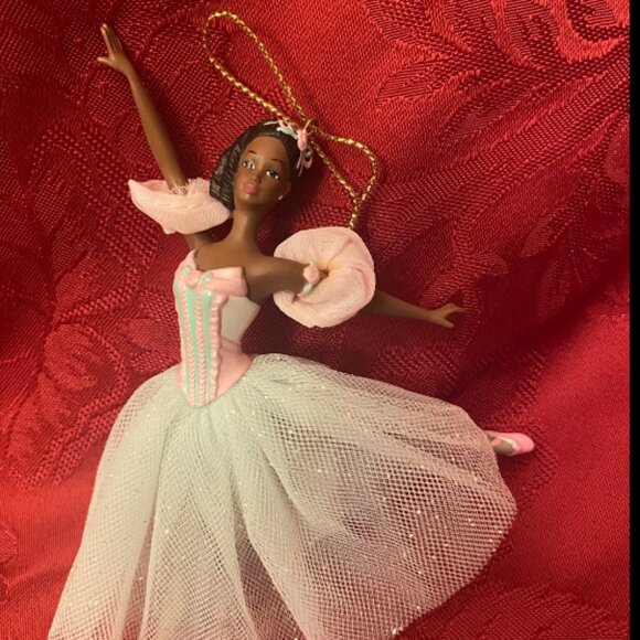 Avon Barbie As Marzipan Nutcracker Christmas Ornament - Picture 2 of 4